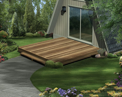 Kendra Easy To Build Deck, E-Plan