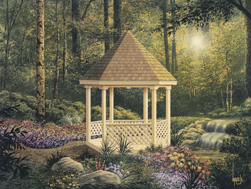 Somerset Six-Sided Gazebo, E-Plan