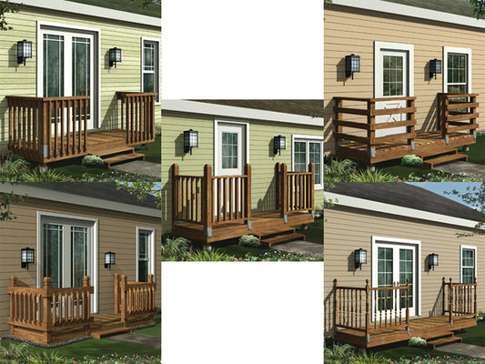 Deck Railings, E-Plan