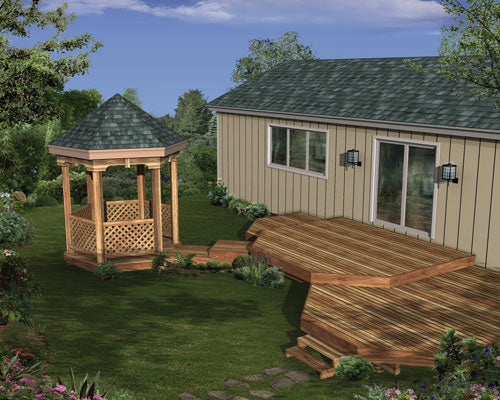 Park Place Deck And Gazebo, E-Plan