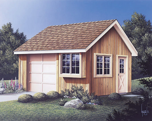 Maddy Convenience Shed, E-Plan
