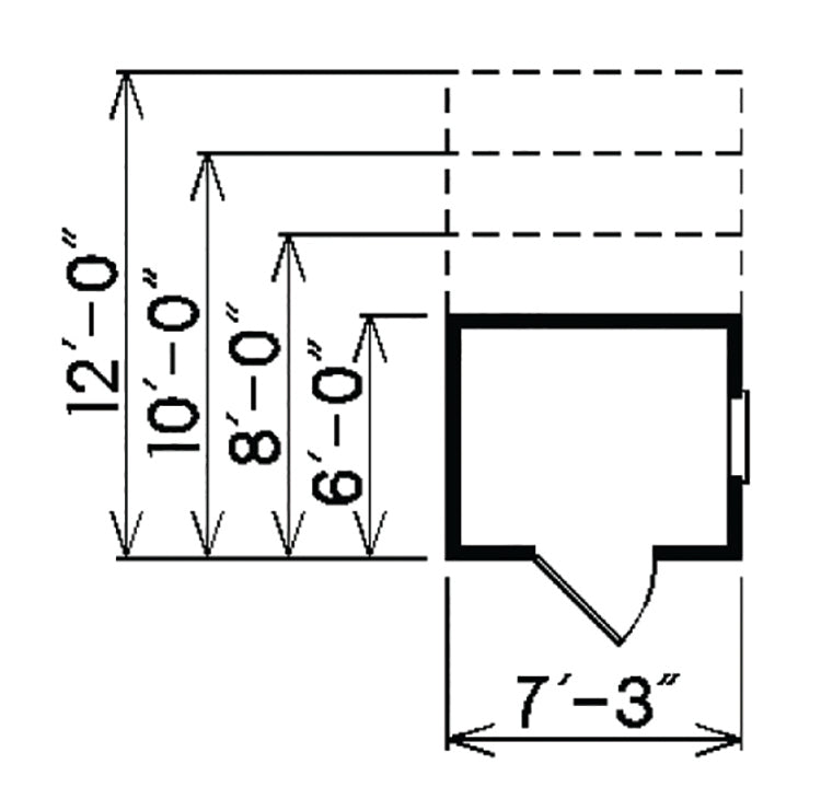 Norbert Mini Barn Storage Sheds, E-Plan