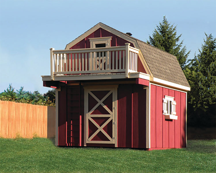 Sellersville Shed With Loft, E-Plan