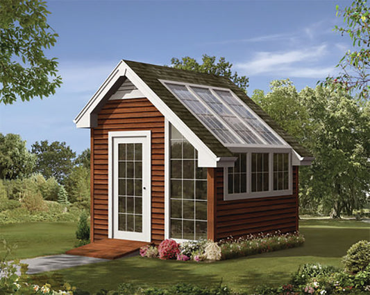 Boscobel Garden Shed, E-Plan