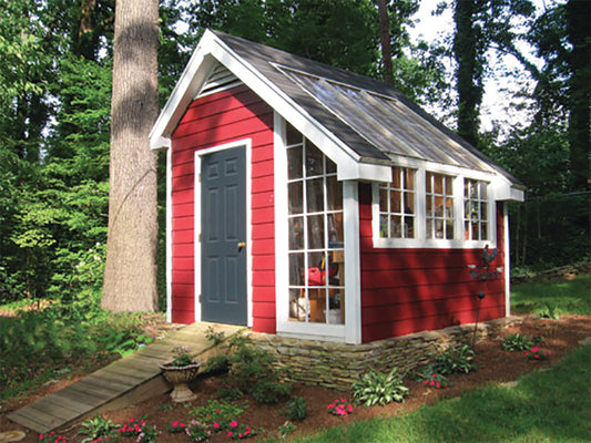 Boscobel Garden Shed, E-Plan