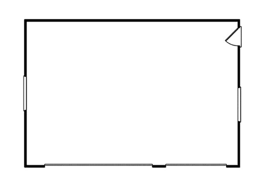 3-Car Garage: 32x22, E-Plan
