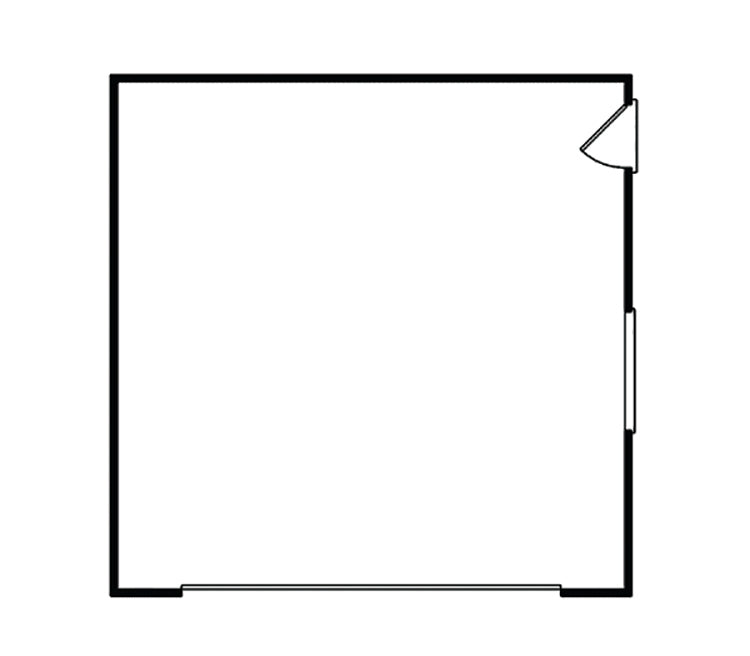 Janelle 2-Car Hip Roof Garage, E-Plan