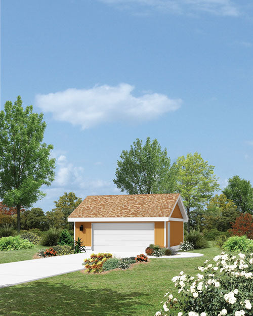 Janessa 2-Car Garage, E-Plan