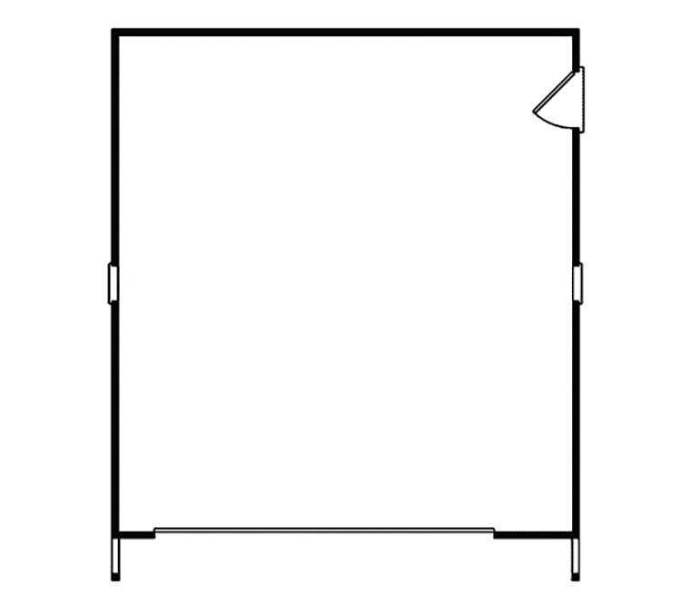 Hadley 2-Car Garage, E-Plan
