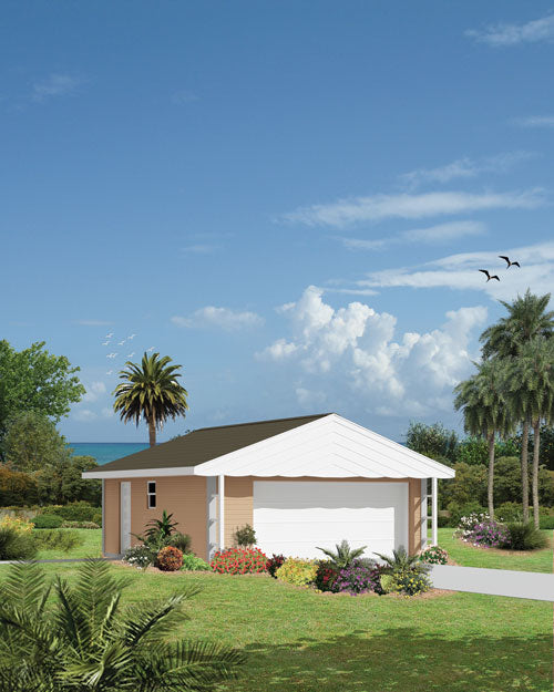 Hadley 2-Car Garage, E-Plan