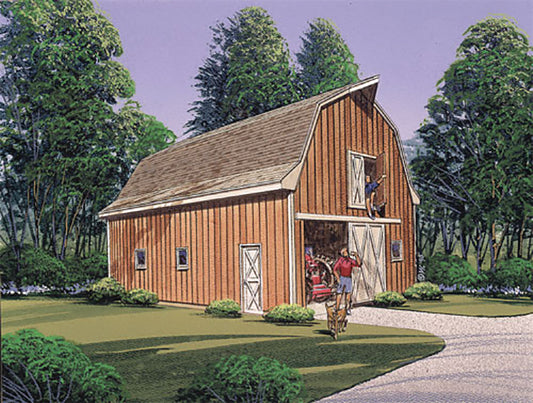 Hanna Valley Multi-Purpose Barn, E-Plan