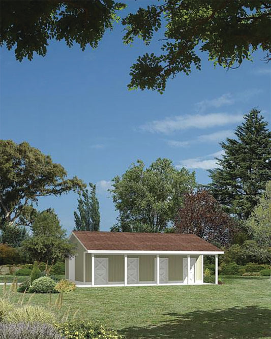 Barngat Horse Pole Building, E-Plan