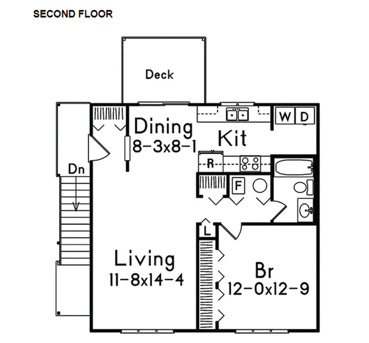 Spencer Park Western 2-Car Garage, E-Plan