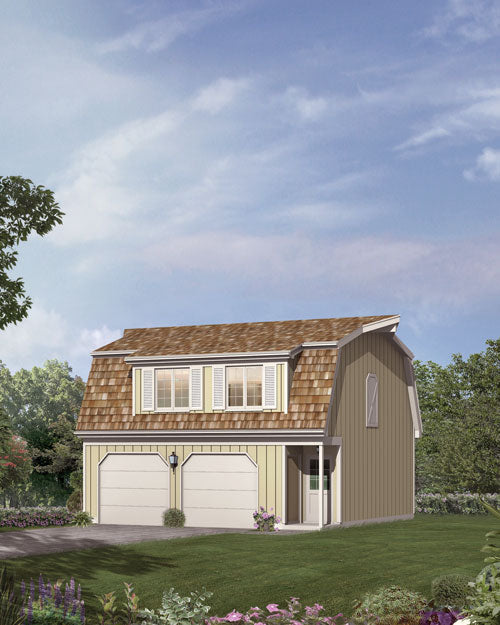 Phylicia Barn 2-Car Garage Apartment, E-Plan