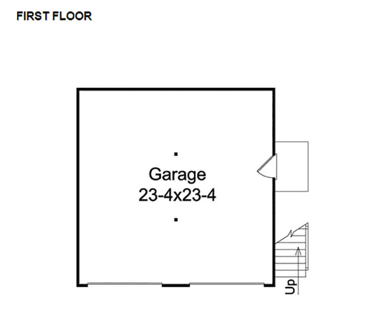 Kalinda 2-Car Garage Apartment With Exterior Entrance, E-Plan