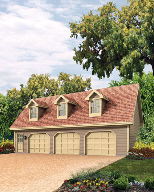 Liesel 3-Car Garage Apartment, E-Plan