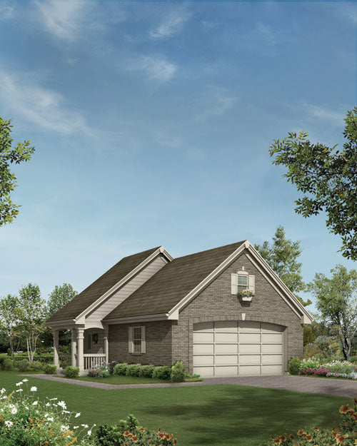 Charming Garage With Shop And Bonus Room, E-Plan