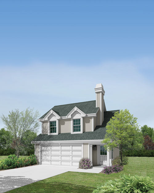 Cozy 2-Car Garage Apartment, E-Plan