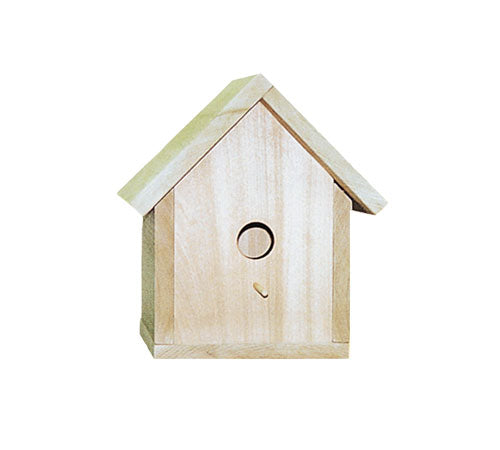 Traditional Bird House, E-Plan