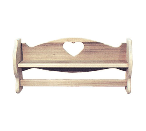 Towel Bar With Shelf 25-Inch, E-Plan