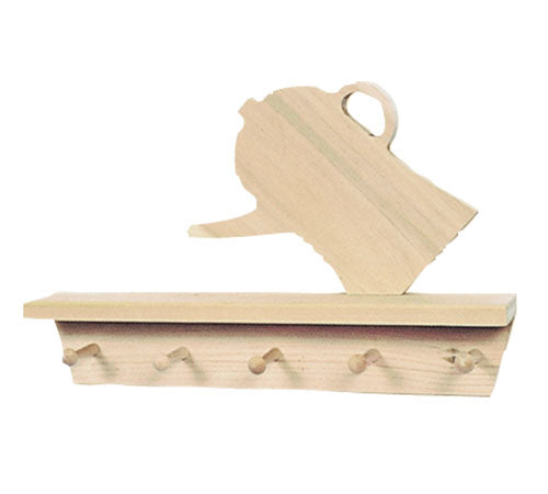 COFFEE POT SHELF AND RACK, E-PLAN