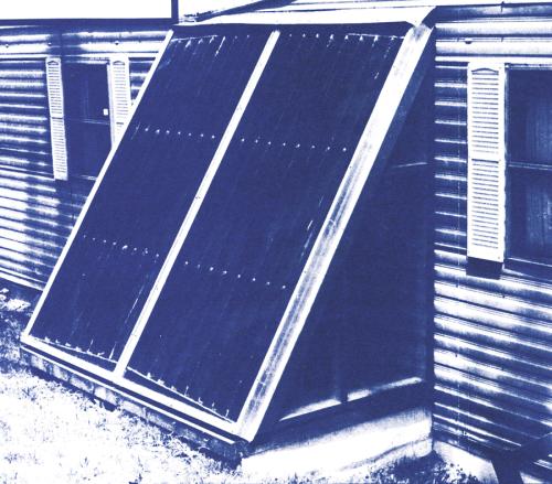 Solar Hot Air Collector Blueprint