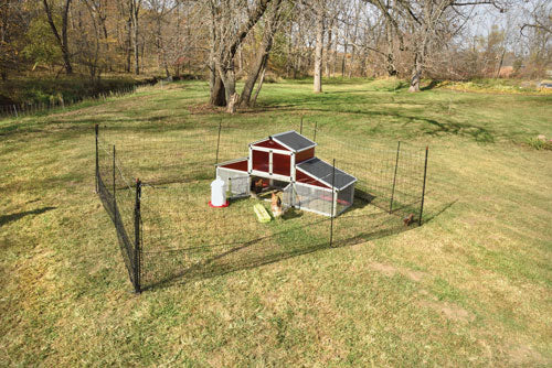 POULTRYNET GATE (4FT X 48'' TALL) GREEN/BLACK