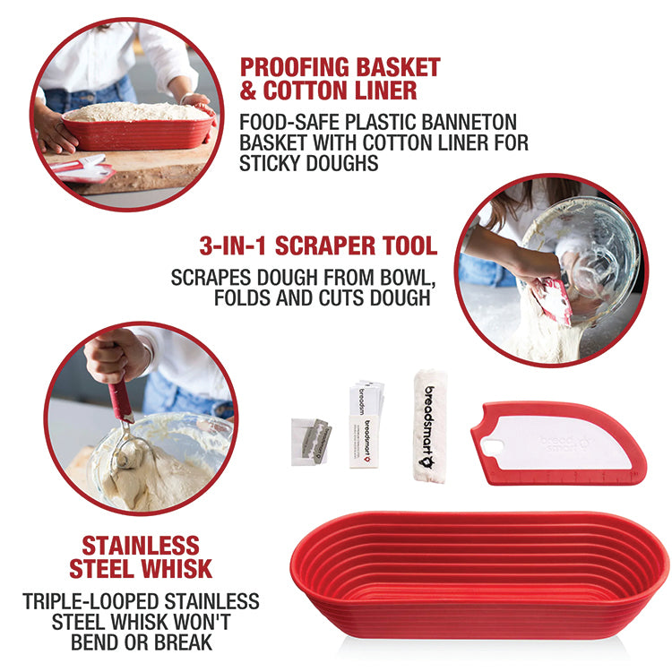 Artisan Bread Making Kit (5-Piece Set)