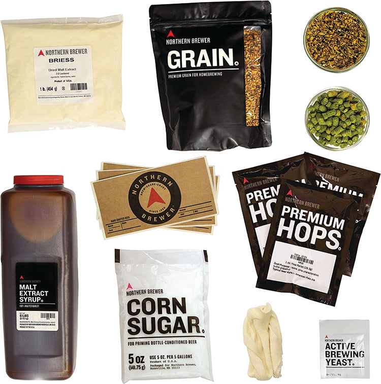 BREW SHARE ENJOY HOMEBREW STARTER KIT, CHINOOK IPA