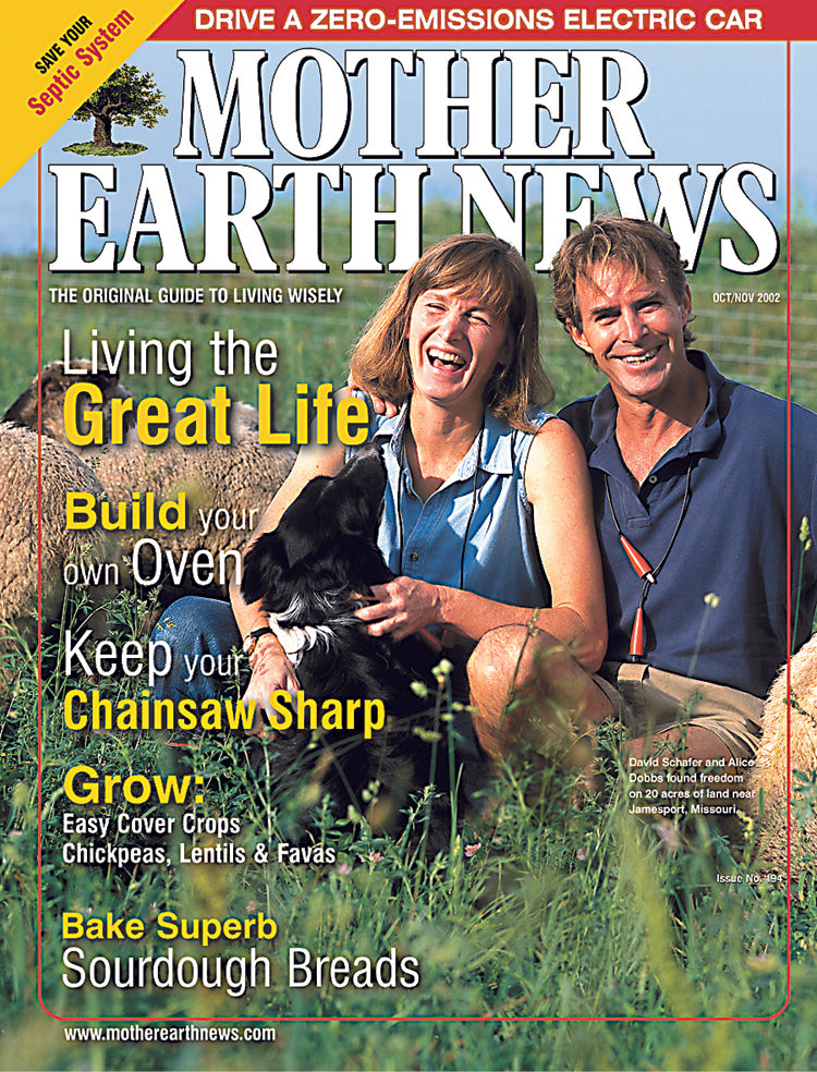 Mother Earth News Magazine, October/November 2002 #194