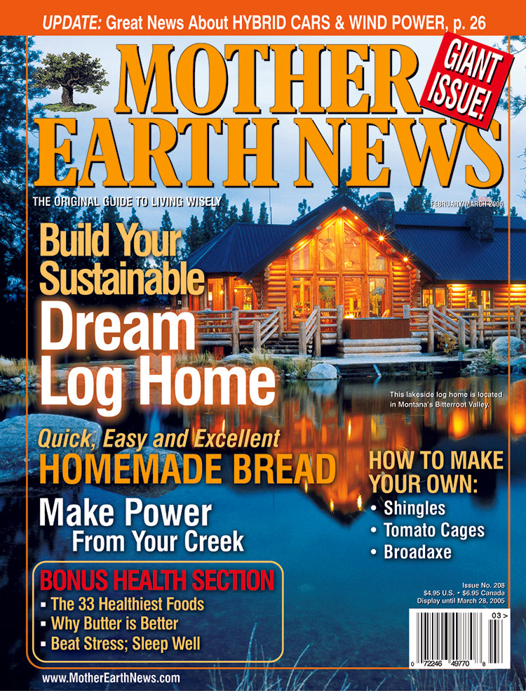 Mother Earth News Magazine, February/March 2005 #208