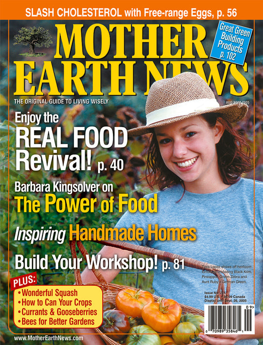 Mother Earth News Magazine, August/September 2005 #211