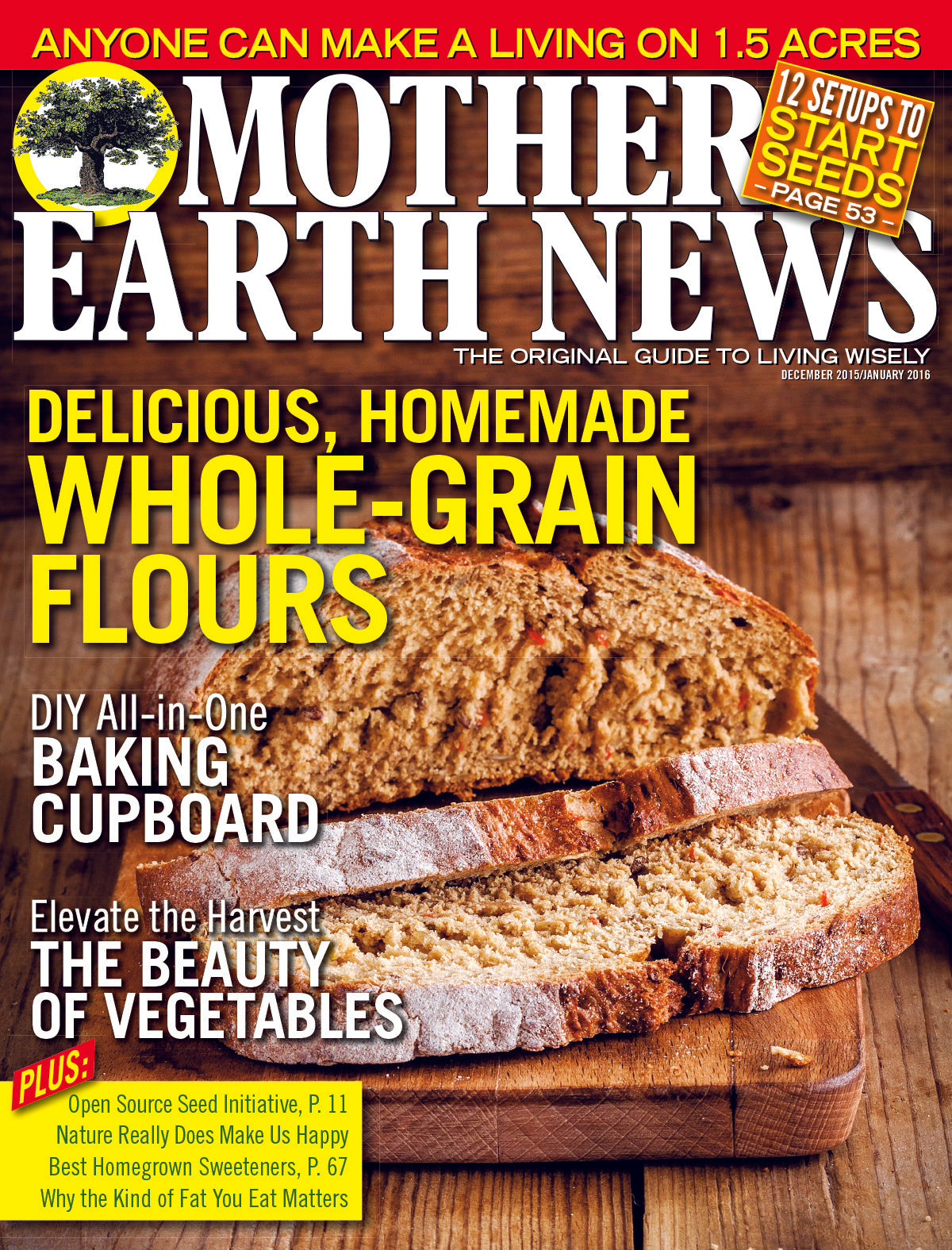 Mother Earth News Magazine, December 2015/January 2016 #273