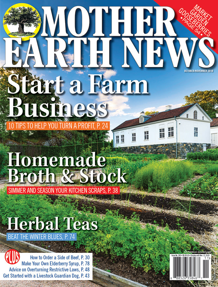 Mother Earth News Magazine, October/November 2018 #290