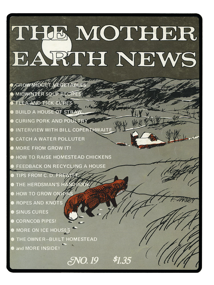 MOTHER EARTH NEWS MAGAZINE, DECEMBER 1972/JANUARY 1973