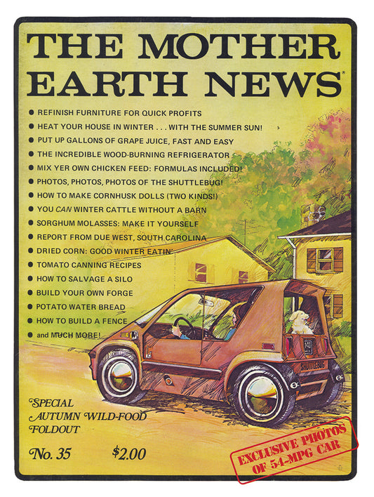 MOTHER EARTH NEWS MAGAZINE, SEPTEMBER 1975 #35