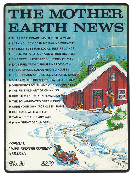 MOTHER EARTH NEWS MAGAZINE, NOVEMBER 1975 #36