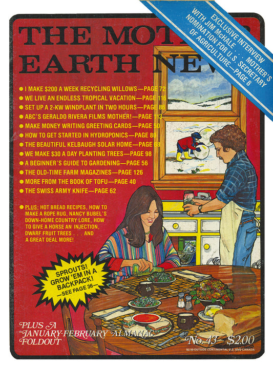 Mother Earth News Magazine, January/February 1977 #43