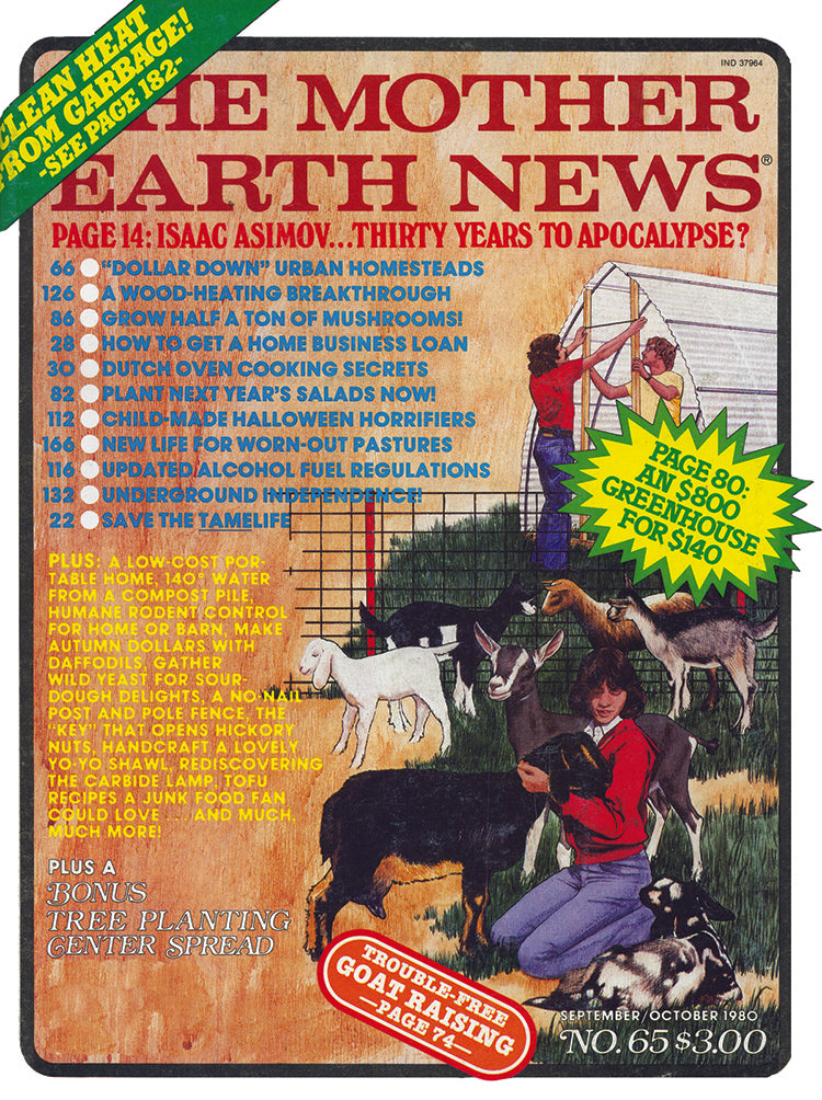 Mother Earth News Magazine, September/October 1980 #65