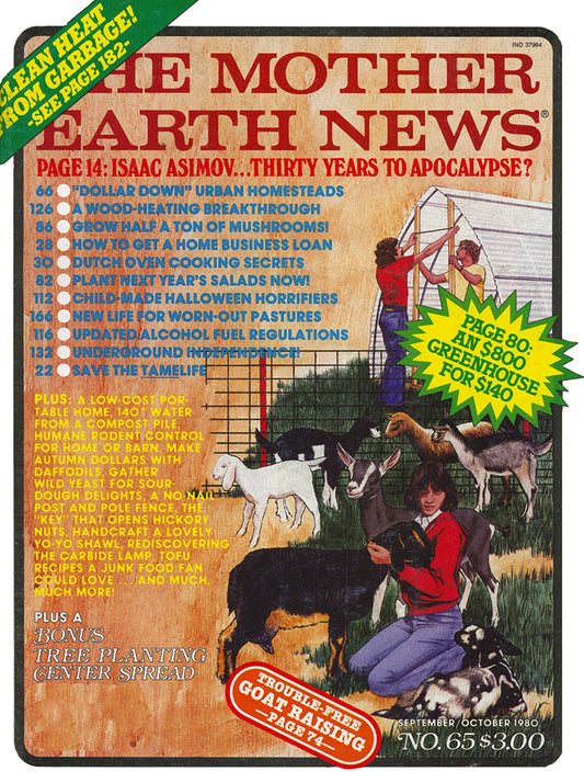 Mother Earth News Magazine, September/October 1980 #65