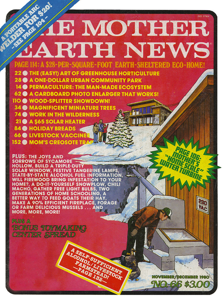 Mother Earth News Magazine, November/December 1980 #66