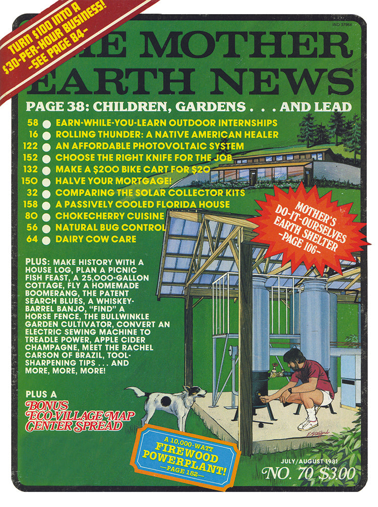 Mother Earth News Magazine, July/August 1981 #70