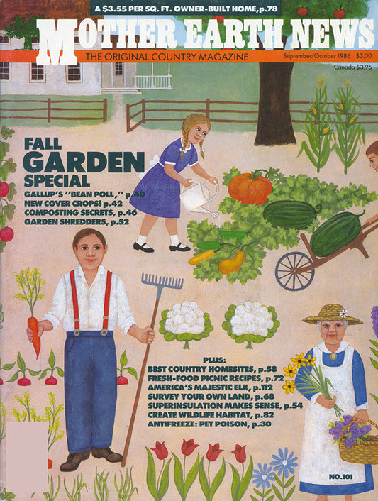 Mother Earth News Magazine, September/October 1986 #101