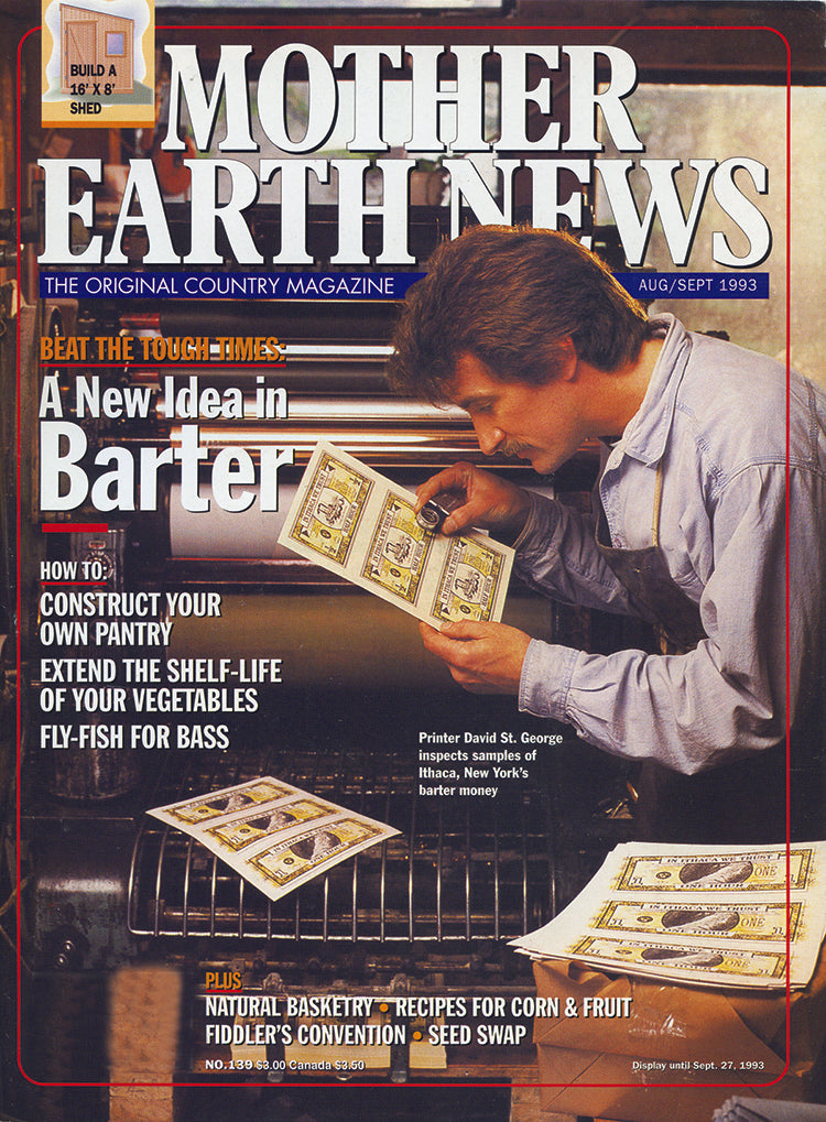 MOTHER EARTH NEWS MAGAZINE, AUGUST/SEPTEMBER 1993