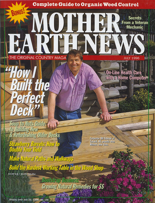 Mother Earth News Magazine, June/July 1996 #156