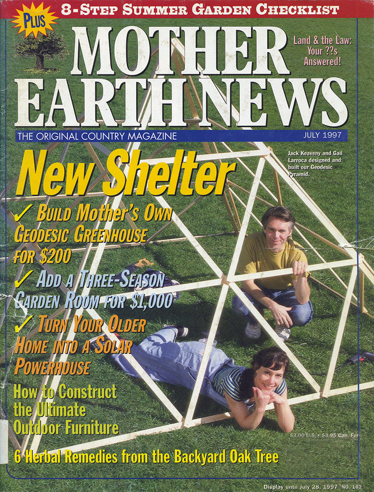 MOTHER EARTH NEWS MAGAZINE, JUNE/JULY 1997