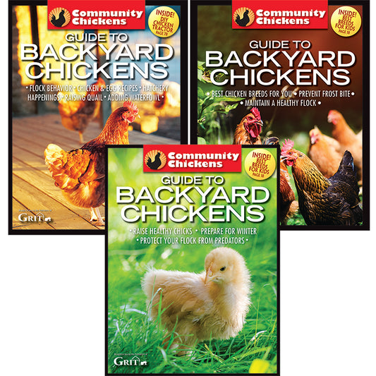COMMUNITY CHICKENS GUIDE TO BACKYARD CHICKENS SET