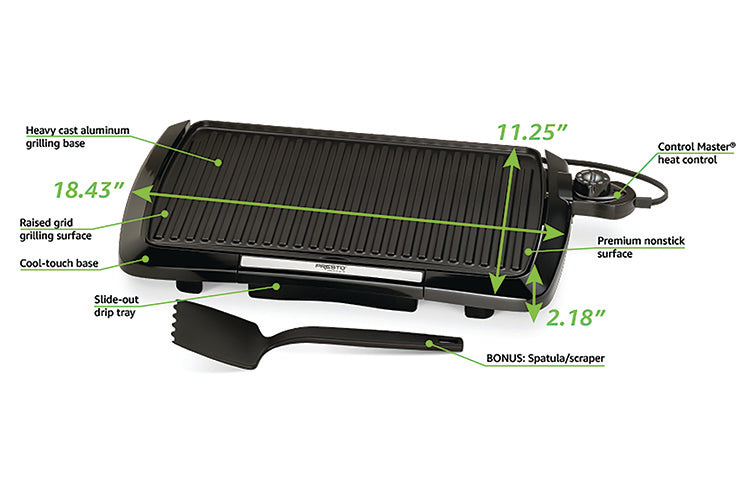 COOL-TOUCH ELECTRIC INDOOR GRILL