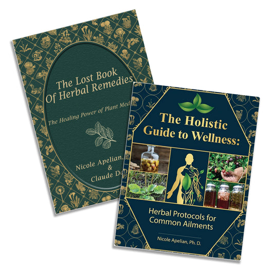 THE LOST BOOK OF HERBAL REMEDIES & THE HOLISTIC GUIDE TO WELLNESS SET