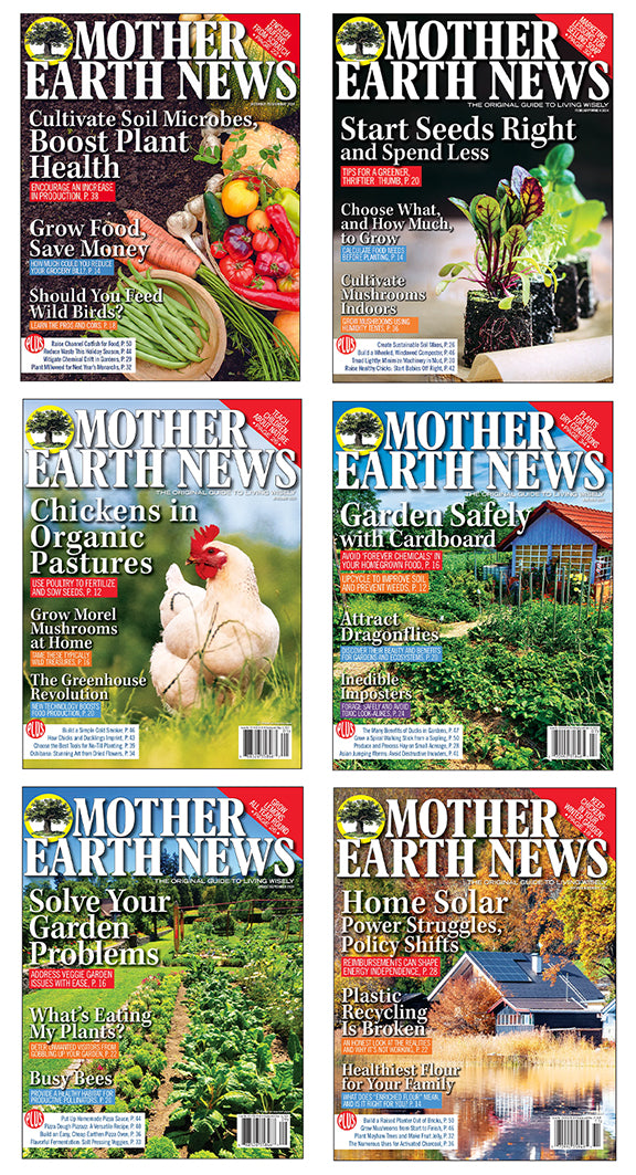 Mother Earth News Back Issue Bundle 2024